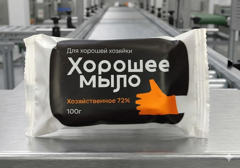Хозяйственное мыло 72% в упаковке от производителя