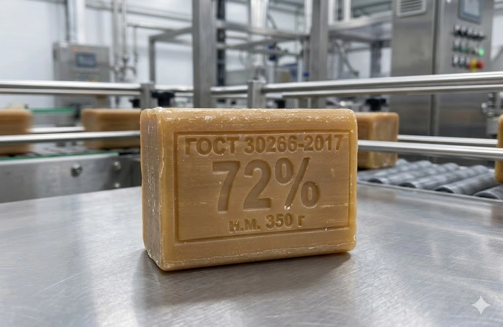Хозяйственное мыло серия Кубань 72%