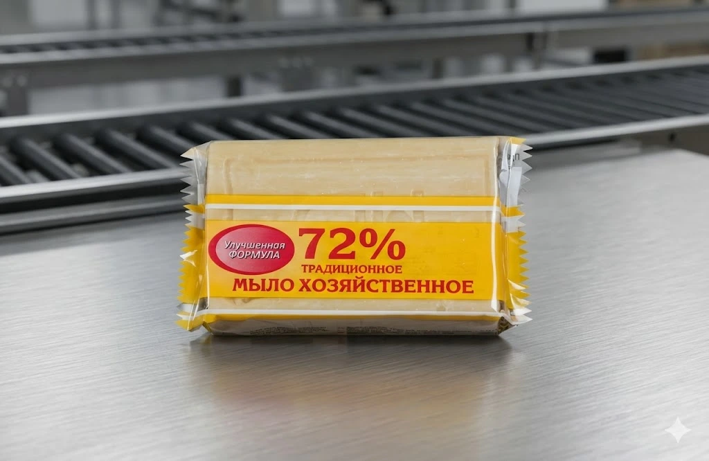 Хозяйственное мыло Традиционное 72% ГОСТ